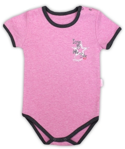 NICOL Body Krótki Rękaw SUPER STAR  - WYPRZEDAŻ rozm 86,92