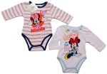 DISNEY Body 2pak Myszka Minnie - rozm. 74