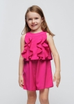 Mayoral Kombinezon Falbany 3856 Fuksja - rozm 110,116,134