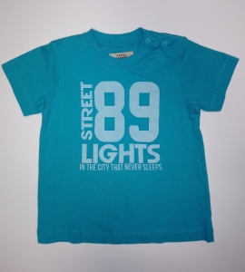 KANZ Koszulka Niebieska - WYPRZEDAŻ rozm. 80