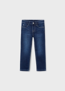 Mayoral Spodnie Slim Fit 0515 Ciemny Jeans- rozm 104