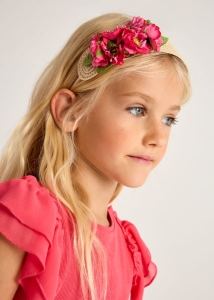 Mayoral Opaska Lato 2025 Kwiaty 10921 Magenta