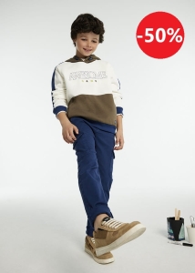 Mayoral Spodnie Slim Fit z Kieszeniami 7533 Laguna -rozm 160