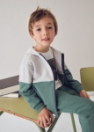 Mayoral Bluza Sportowa Dwukolorowa 4426 Zielona Jodła -rozm 92-104,122