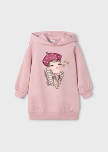 Mayoral Sukienka Tunika Dziewczynka 4928 Nude - rozm 92,98