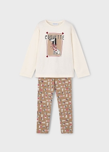 Mayoral Komplet Jamnik 4719 Kamel -rozm 92,104,116,140