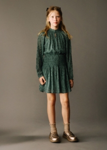 Mayoral Sukienka Tiul Lurex 7909 Eukaliptus- rozm 140-157