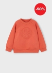 Mayoral Bluza BSKT 4405 Pomarańczowa -rozm 104