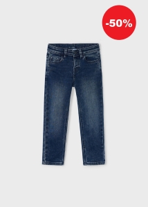 Mayoral Spodnie Jeans Slim Fit 4571 Blue Black -rozm 104