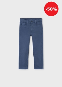 Mayoral Spodnie Serża Regular Fit 4562 Niebieskie Stal -rozm 104