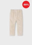 Mayoral Spodnie Sztruks Jogger 4568 Beżowe -rozm 104
