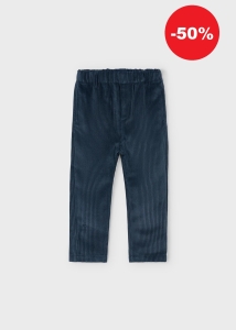 Mayoral Spodnie Sztruks Jogger 4568 Granatowe -rozm 104