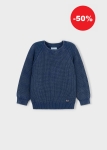 Mayoral Sweter 4373 Niebieski -rozm 104