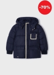 Mayoral Kurtka Zimowa Tasiemki 4438 Granatowa -rozm 98