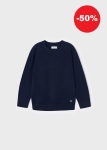 Mayoral Sweter Basic 0311 Granatowy - rozm 110