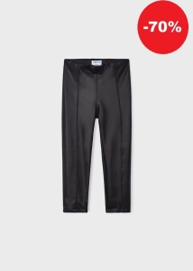 Mayoral Leginsy Getry Skórzane 4780 Czarne -rozm 104