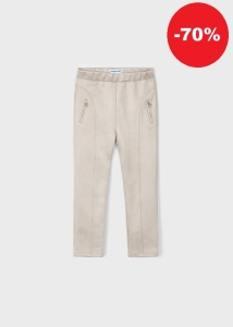 Mayoral Leginsy Spodnie Kieszonki 4502 Beżowe -rozm 104,122