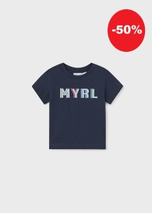 Mayoral Koszulka k/r MYRL 0106 Granatowa - rozm 80