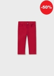 Mayoral Spodnie Slim Fit 0563 Czerwone - rozm 80
