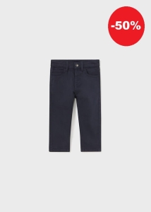 Mayoral Spodnie Slim Fit 0563 Granatowe - rozm 80