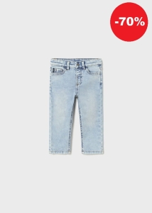 Mayoral Spodnie Soft Jeans 1518 Jasny Jeans - rozm 92