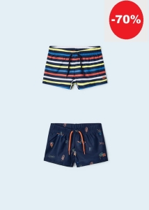 Mayoral Kąpielówki 2pak 3682 Granatowe - rzm 104