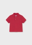 Mayoral Koszulka Polo k/r Basic 0102 Pomidor - rozm 86-104