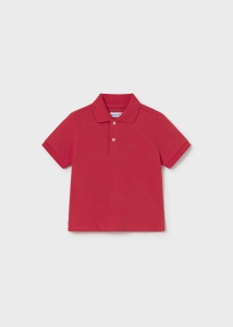 Mayoral Koszulka Polo k/r Basic 0102 Pomidor - rozm 86-104