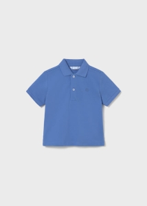 Mayoral Koszulka Polo k/r Basic 0102 Niebieski - rozm 86,92
