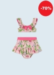 Mayoral Strój Kąpielowy 3cz ze Spódniczką 1784 Zebra - rozm 80
