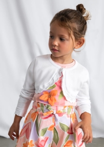 Mayoral Bolerko Trykotowe Basic 0320 Biały - rozm 110-128