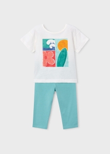 Mayoral Komplet Kwiaty Plaża 3732 Oaza - rozm 104-140