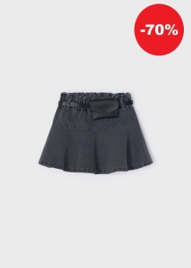 Mayoral Spódnica Jeans z Nerką  4947 Szara - rozm 104,110