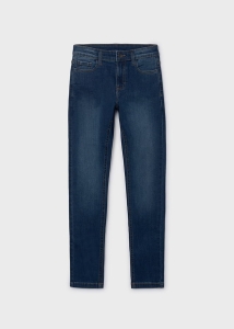 Mayoral Spodnie Jeans Slim Fit Basic 0538 Ciemny Jeans -rozm 160