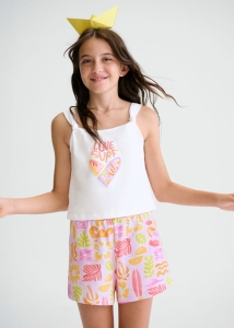 Mayoral Komplet Love Surf 6210 Liliowy -rozm 140-157