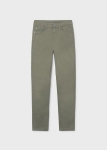 Mayoral Spodnie Slim Fit Basic 0582 (25) Oliwa -rozm 140-160