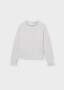 Mayoral Bluzka Elegancka Wizytowa 7026 Ecru rozmiar 140-157