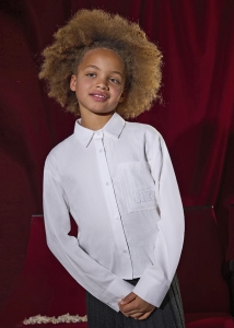 Koszula Mayoral Oversize Długi Rękaw 7197 Śmietankowa r. 140-157