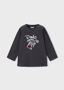 Mayoral Bluzka z Soczewką Dino 4010 Grafitowa -rozm 104-140