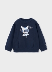Mayoral Bluza z Kieszeniami Robot 4454 Blue - rozm 104-140