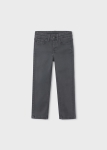 Mayoral Spodnie Serża Slim Fit 0517 (26) Grafitowe -rozm 110-140
