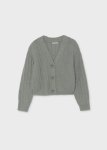 Mayoral Sweter Cekiny Kokardki 7345 Szary - rozm 140,157