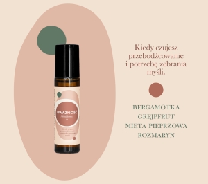 Lullalove Uważność, roll-on z olejkami eterycznymi do aromaterapii