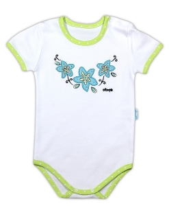 NICOL Body Krótki Rękaw KWIATUSZEK - WYPRZEDAŻ rozm 74,86