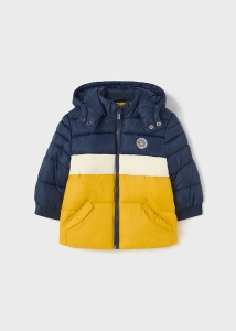Mayoral Kurtka Zimowa Pasy 2421 Żółta - rozm 80