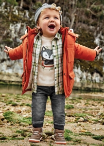 Spodnie Jeans Jogger Soft 2535 Szare - rozm 80