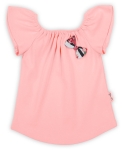 NICOL Bluzka Hiszpanka Różowa kol. Nana 68,74,80,104,110,122