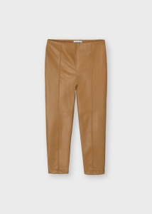 Mayoral Leginsy Ekoskóra 4736 Brązowe - rozm 104