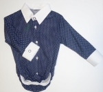 Artex Koszulobody Granatowe w Kropki rozm. 68