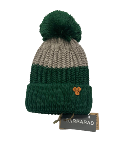 Czapka Zielona Szara Barbaras WX87 48/50